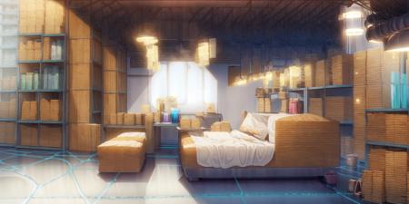13213-3164468191-FGO, no humans, scenery, shelf, box, indoors, ceiling light, chair, ceiling, bed, light,,.png